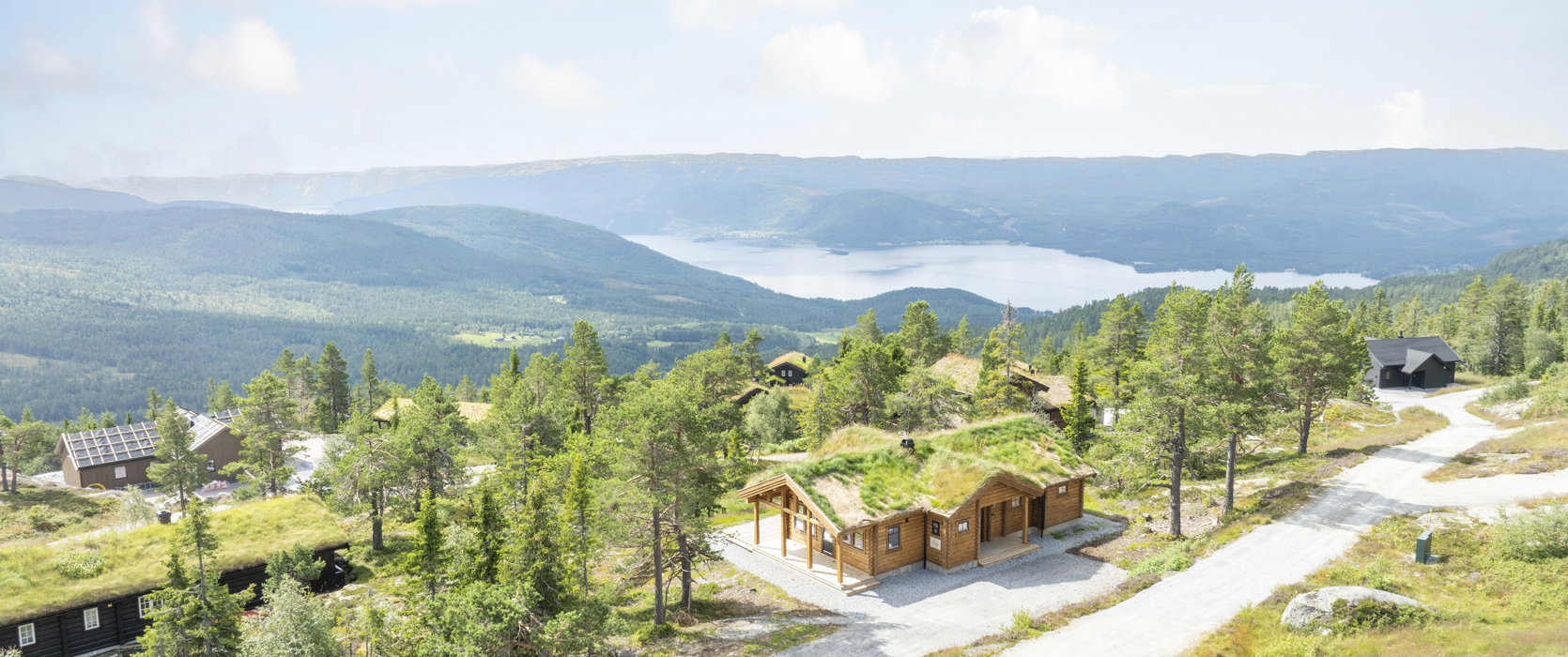 Til salgs! Eksklusiv, nybygget på utsiktstomt i Kyrkjebygdheia, Nissedal